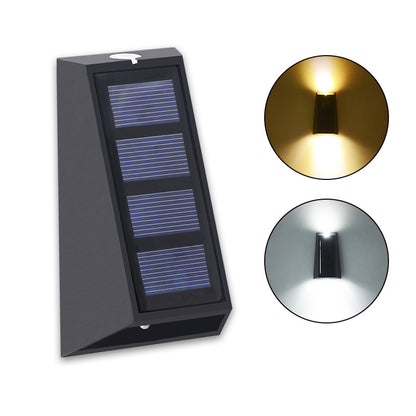 Solar Up & Down Wall Wash Light – Fence & Garden