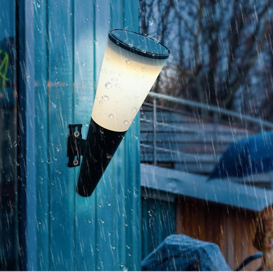 Colorful Solar Wall Light – Warm & Color Modes