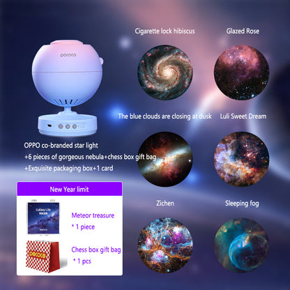Galaxy Starry Sky Projection Lamp – Nebula Sleep Aid