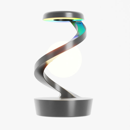 Floating RGB Moon Lamp with Wireless Charger