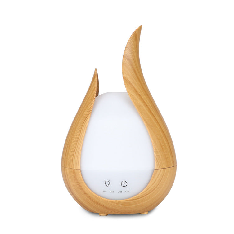 Wood Grain Aroma Diffuser & Humidifier Vase