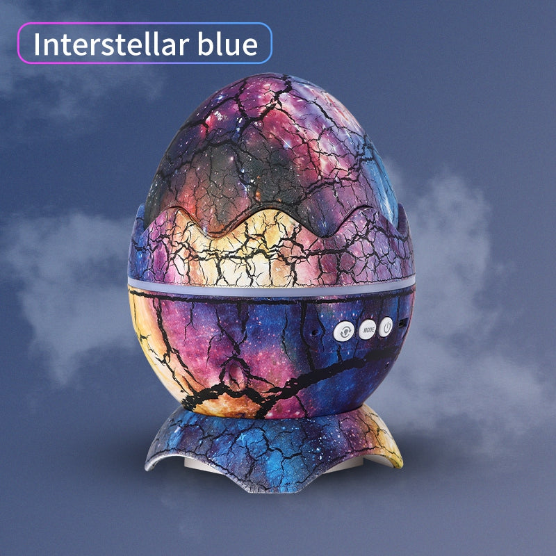 Dinosaur Egg Star Projector with Bluetooth Speaker & Remote