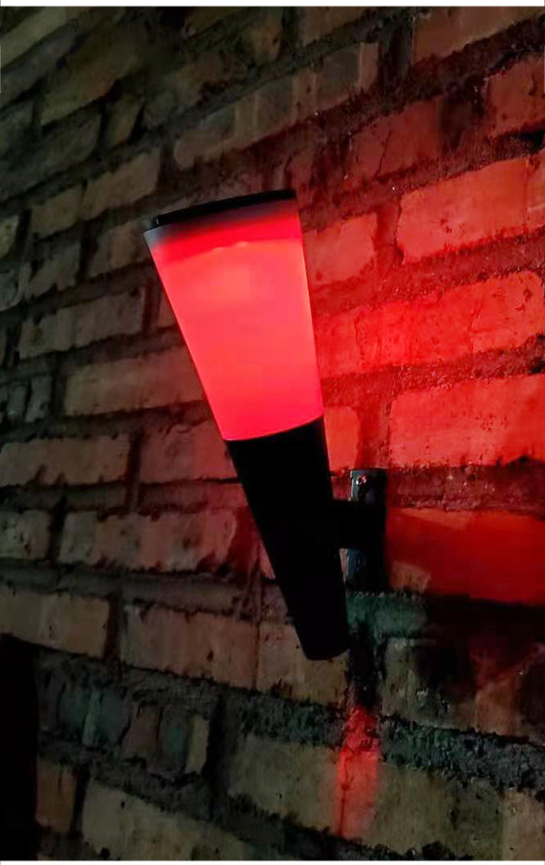 Colorful Solar Wall Light – Warm & Color Modes