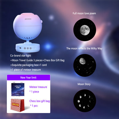 Galaxy Starry Sky Projection Lamp – Nebula Sleep Aid