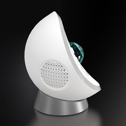 Moon & Aurora Projection Lamp with Bluetooth Speaker