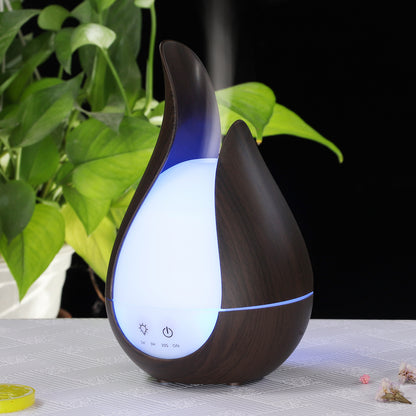 Wood Grain Aroma Diffuser & Humidifier Vase