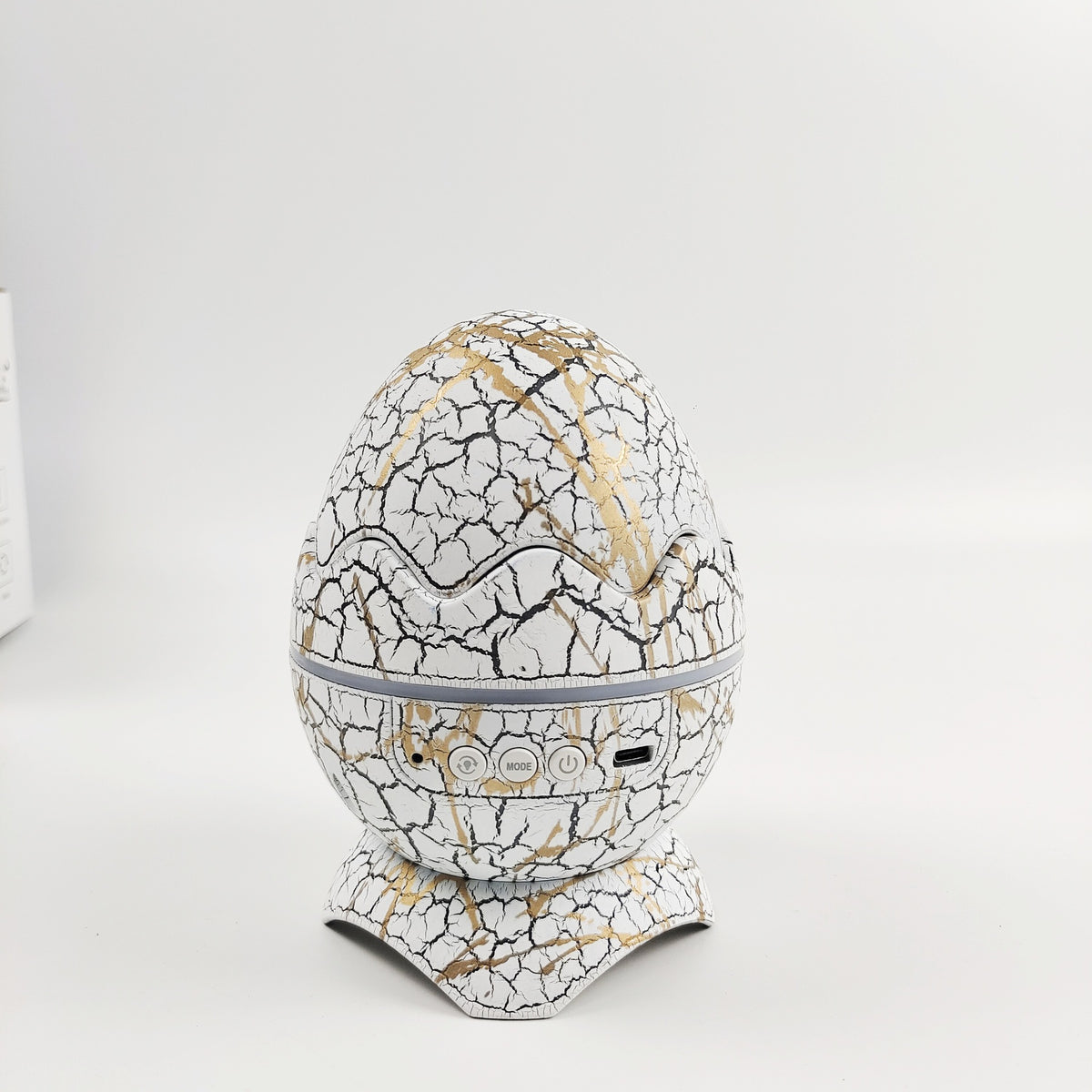 Dinosaur Egg Star Projector with Bluetooth Speaker & Remote