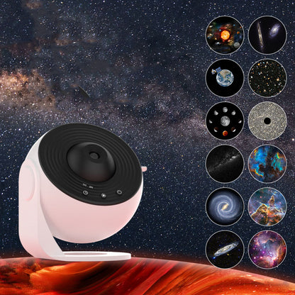 13-in-1 Galaxy Star Projector & Aurora Night Light