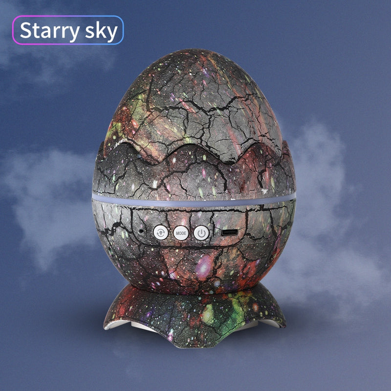Dinosaur Egg Star Projector with Bluetooth Speaker & Remote