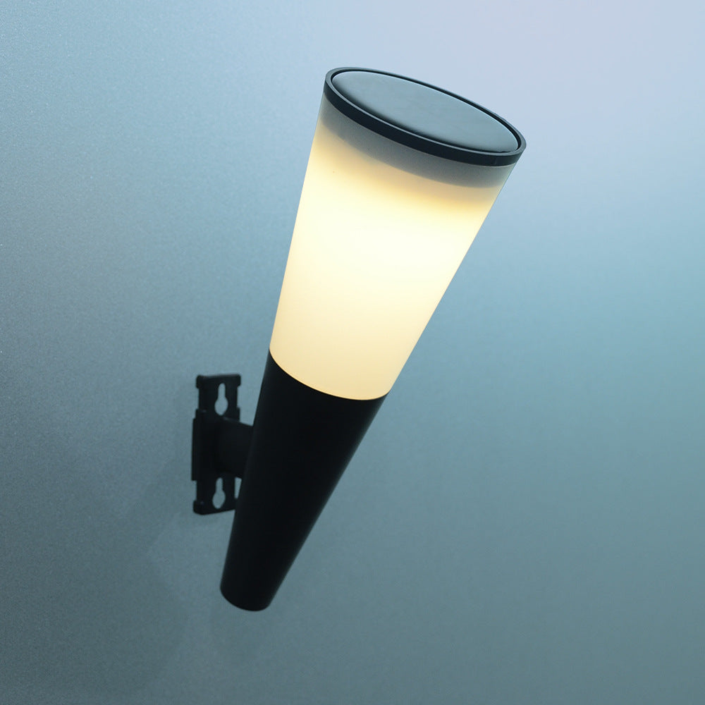 Colorful Solar Wall Light – Warm & Color Modes