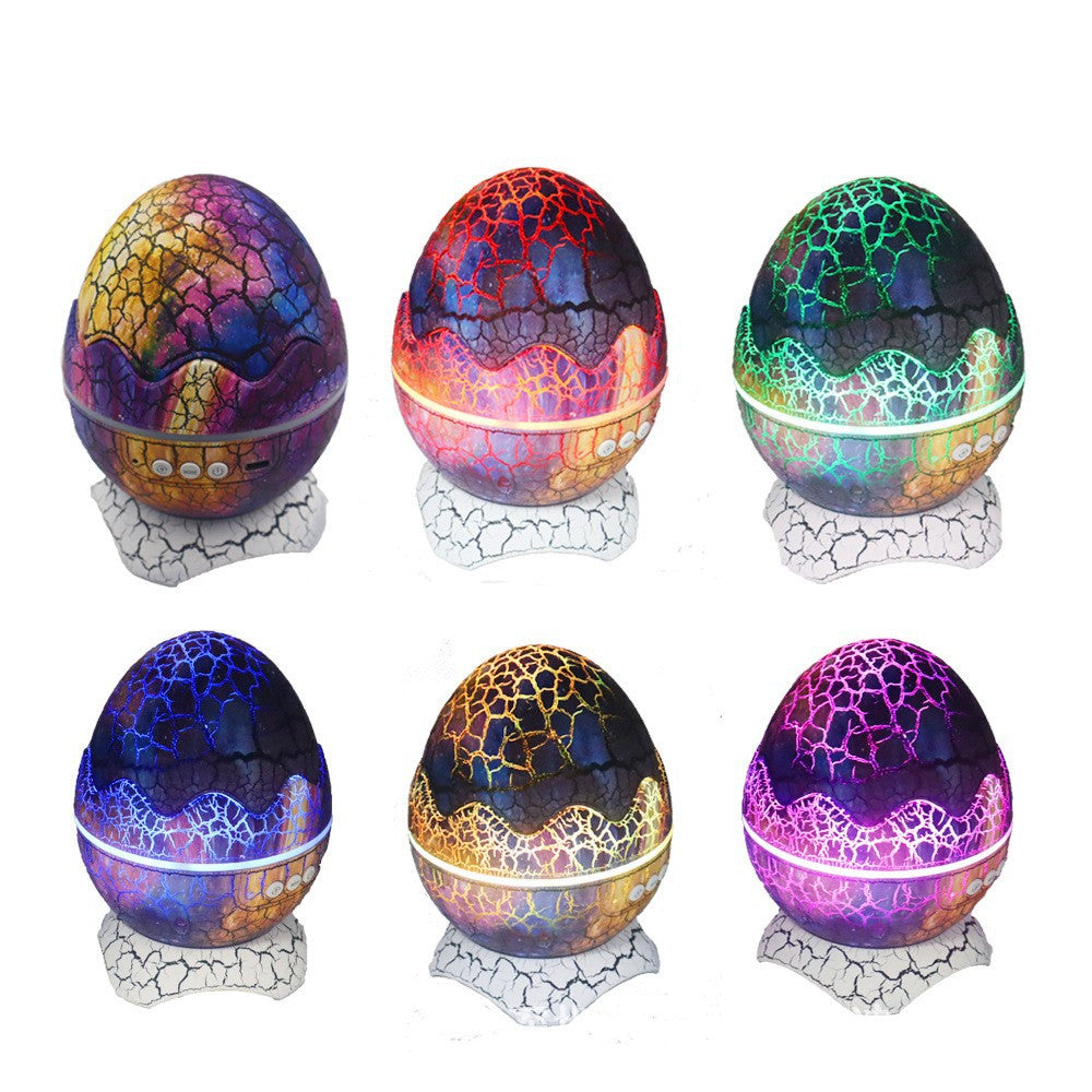 Dinosaur Egg Star Projector with Bluetooth Speaker & Remote