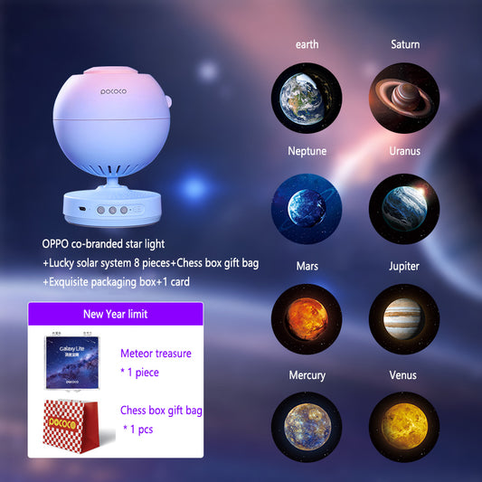 Galaxy Starry Sky Projection Lamp – Nebula Sleep Aid